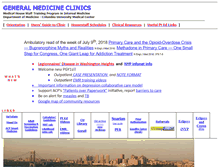 Tablet Screenshot of medicineclinic.org